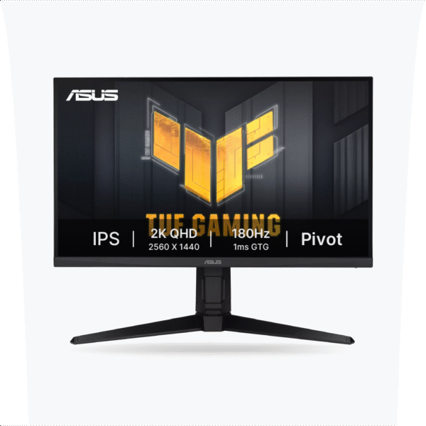 Monitor ASUS TUF Gaming VG27AQL3A 27" 2K QHD Fast Ips, 18OHz 1ms GTG, Pivot, HDMI - DP - USB